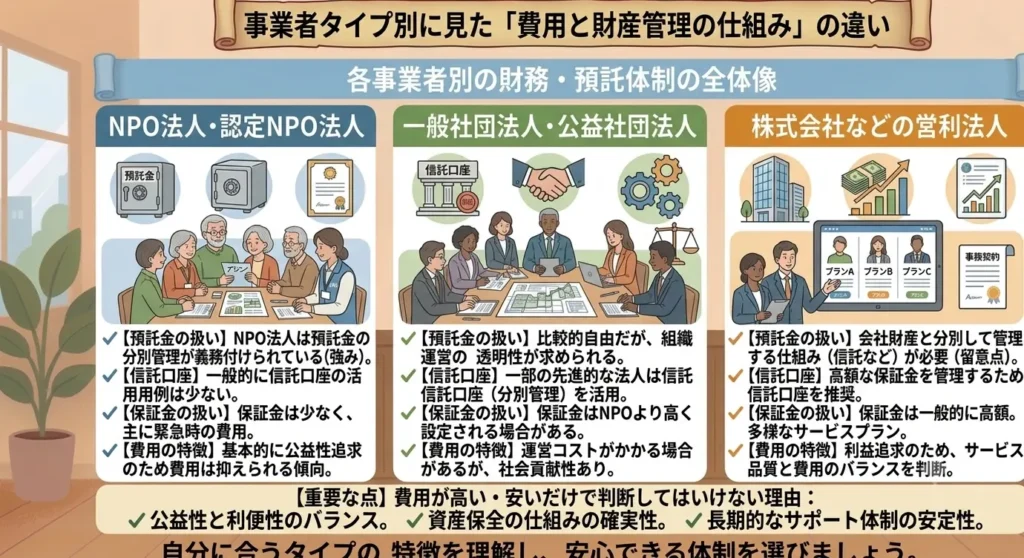 comparing different types of identity guarantee service providers 01
