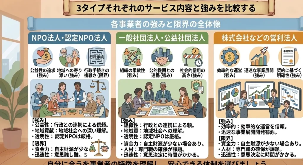 comparing different types of identity guarantee service providers 02