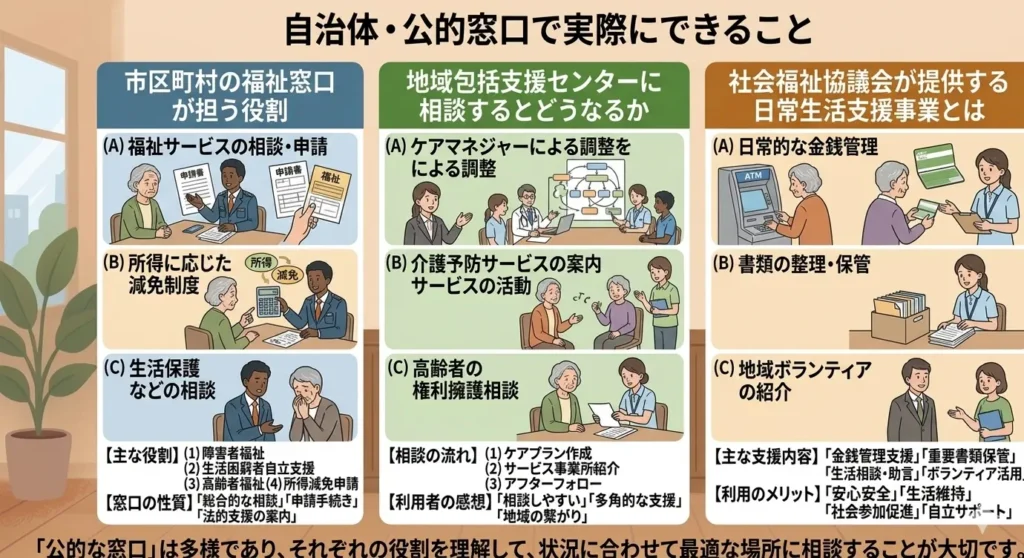 how do personal guarantee services and local government support differ 02