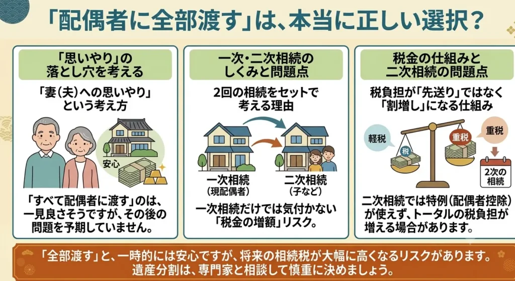 why disadvantageous when be considering second inheritance 06