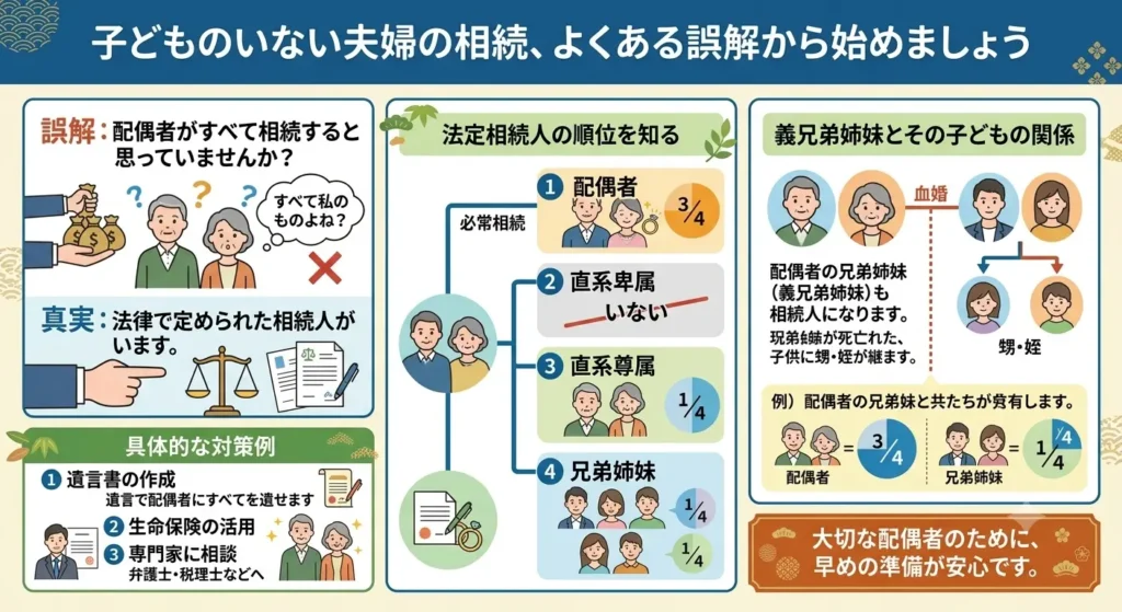why not the entire inheritance go to the surviving spouse case of childless couples 01