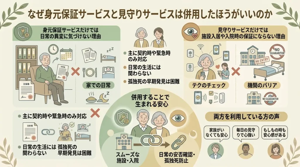 differences between identity guarantees and monitoring services and benefits using together 07