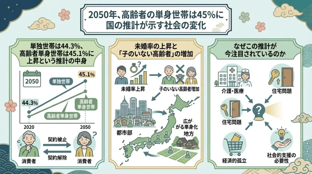 elderly single person households in 2050 and need for guarantors 01