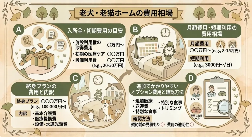 how to choose care facility for senior dogs and cats and average costs 03