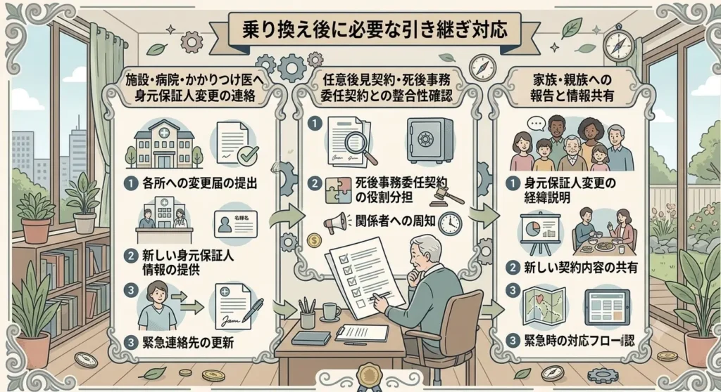 switch my identity guarantee service to another provider 07