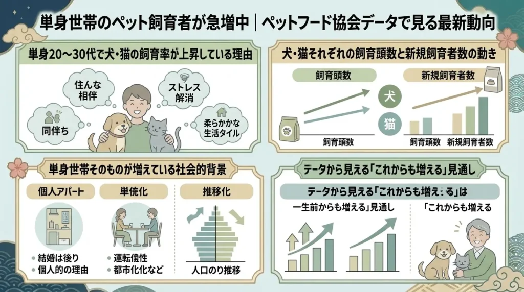 the number of pet owners living alone is surging 01
