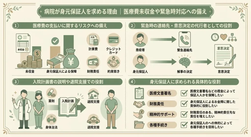 the reality 90 persent of hospitals require a guarantor 02