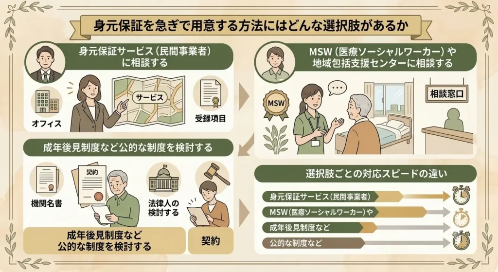 what should do if you suddenly need a character reference or guarantor 02