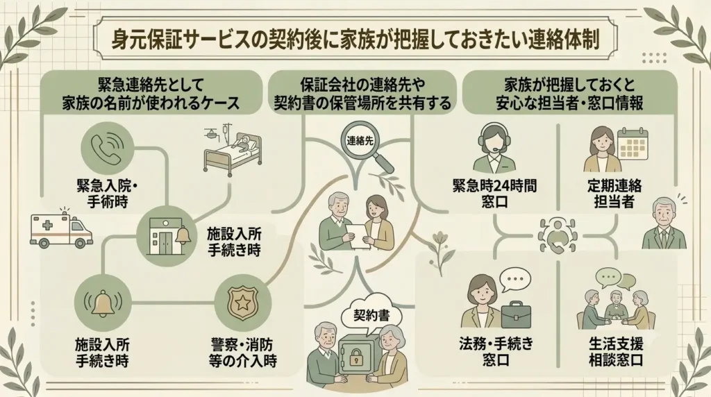 what should families using a personal guarantee service do 02
