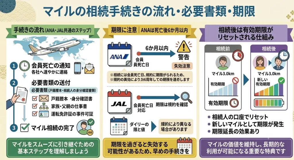 can frequent flyer miles from airlines like ana or jal be inherited 02