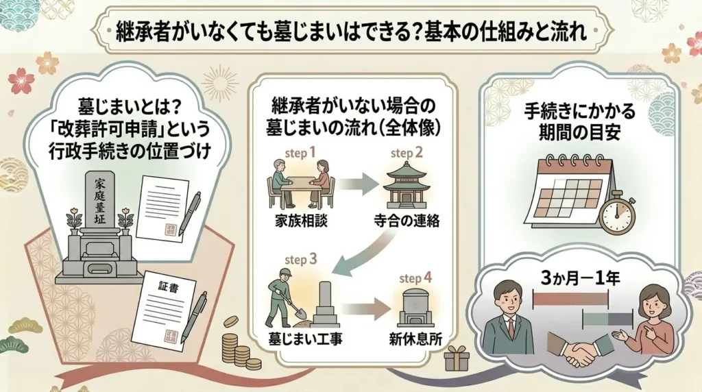 can process of closing grave be carried out even without a successor 01