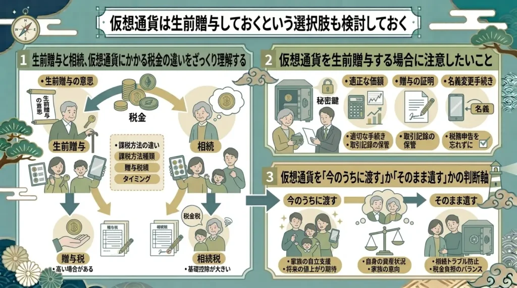 should disclose information about your cryptocurrency while you are still alive 06