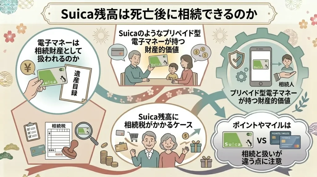 suica balances are subject to inheritance refund procedures and important points to consider after the holders death 01