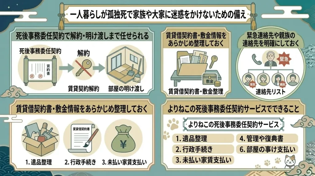 what happens to the lease agreement when someone living alone dies 02