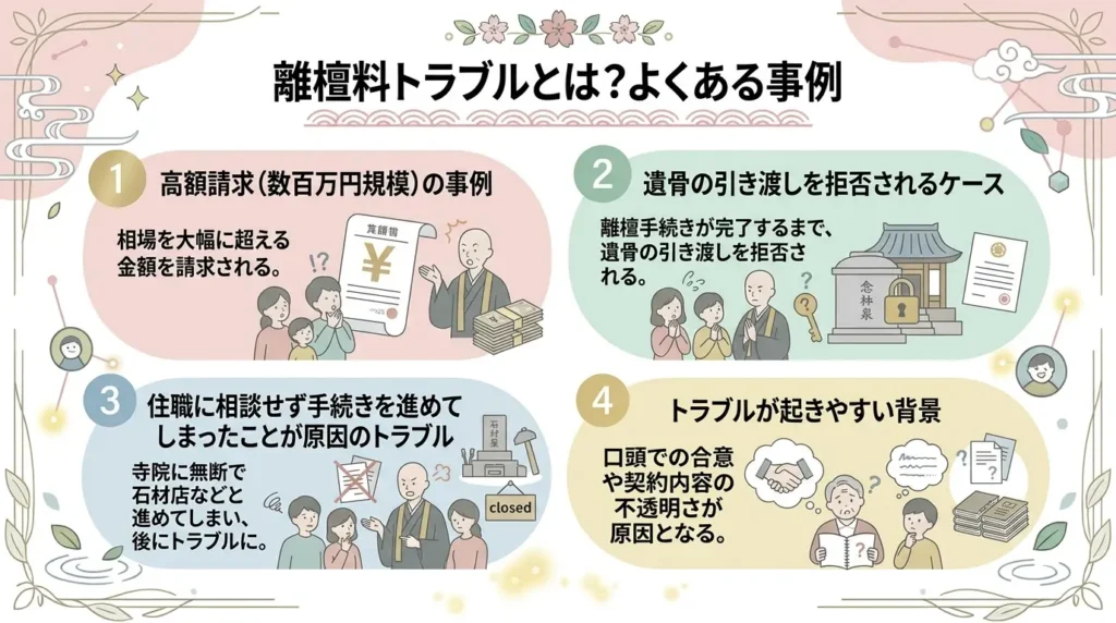 how to avoid disputes over temple withdrawal fees when closing grave 03