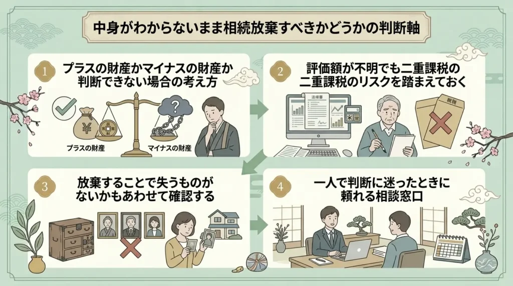 what do when renounce inheritance of cryptocurrency but cannot verify contents 04