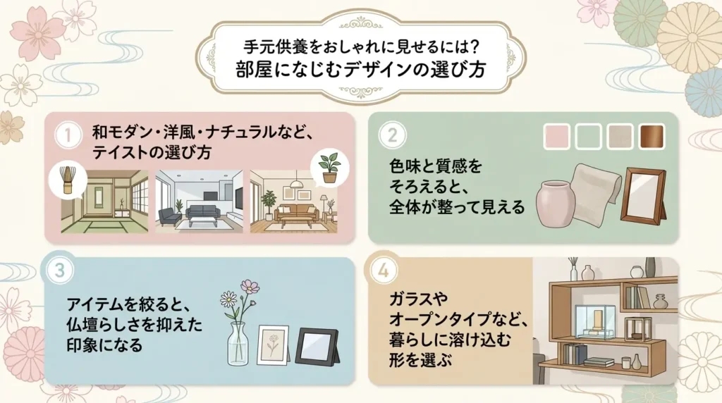 how to arrange a memorial space at home in stylish way 05