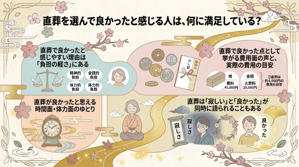 reasons why people felt satisfied with a direct cremation 01