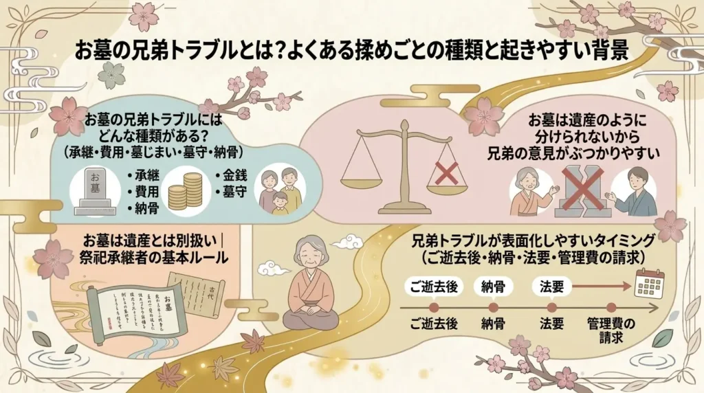 why disputes between siblings arise over graves solutions based on the cause 01