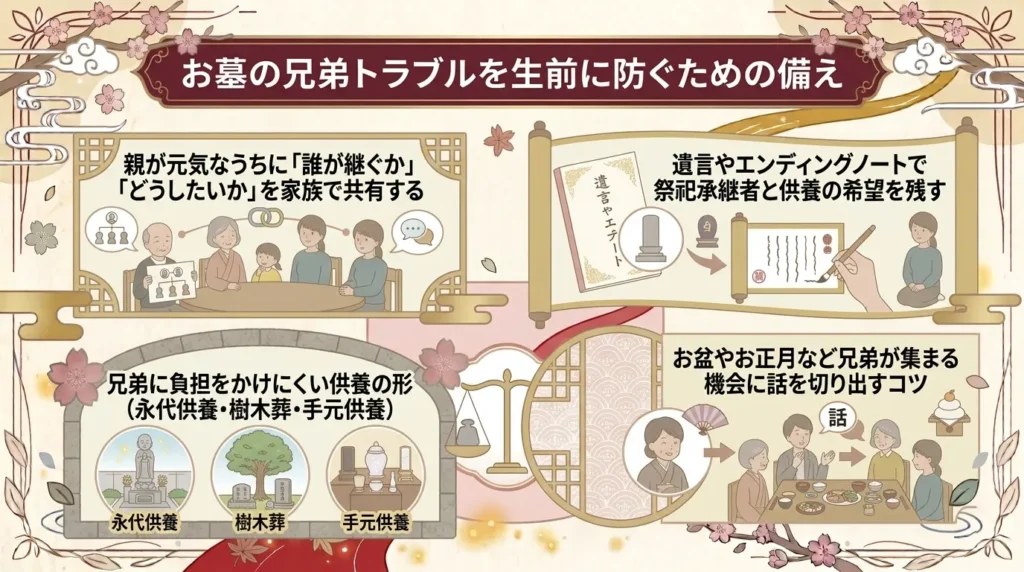 why disputes between siblings arise over graves solutions based on the cause 08